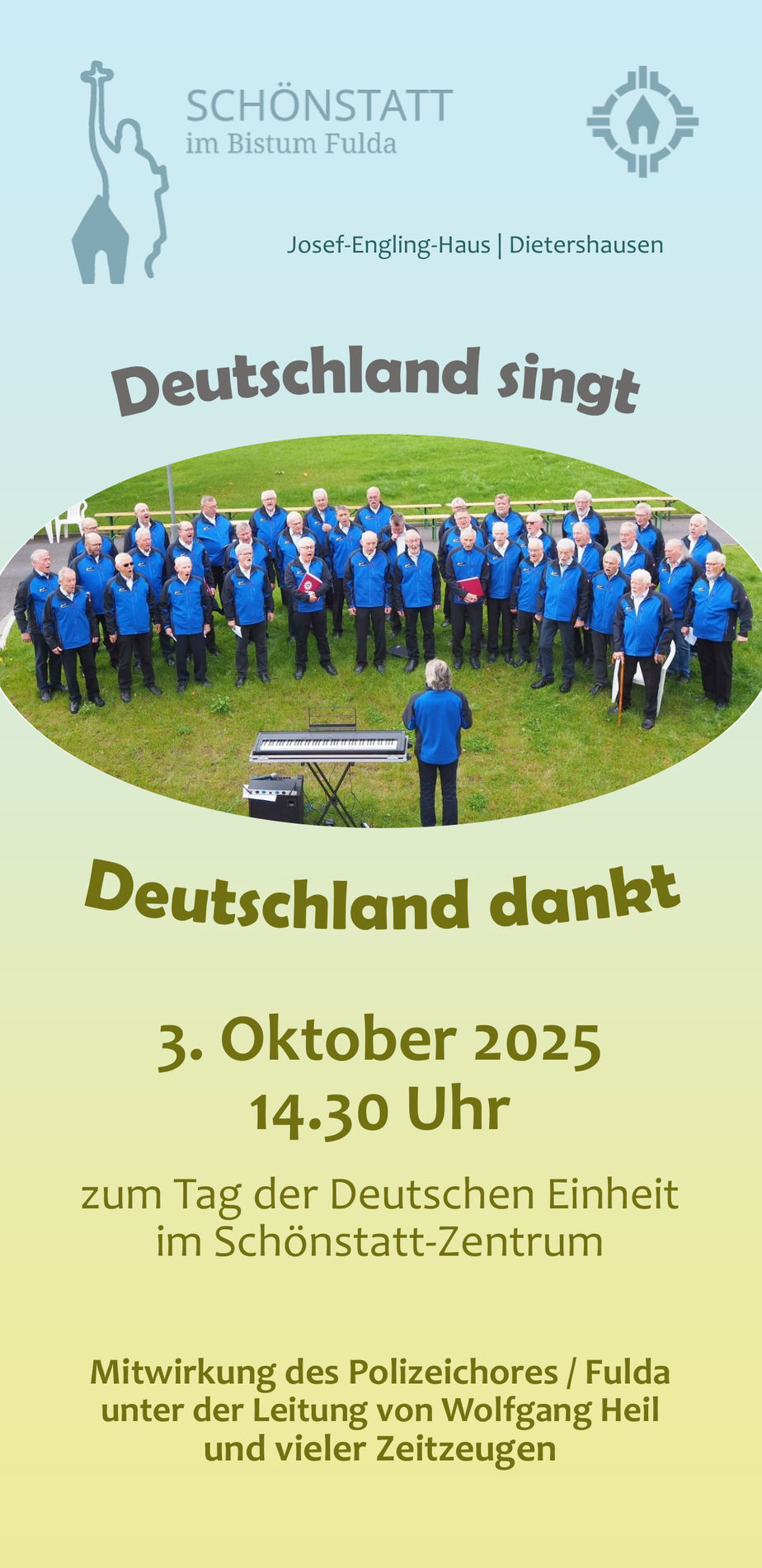 Deutschland singt und dankt